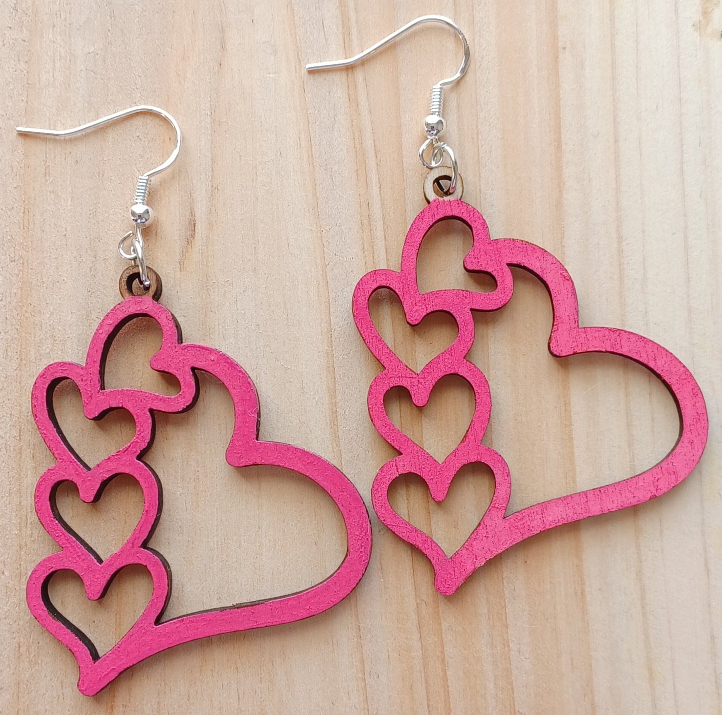 Lots of Love Hearts Earrings