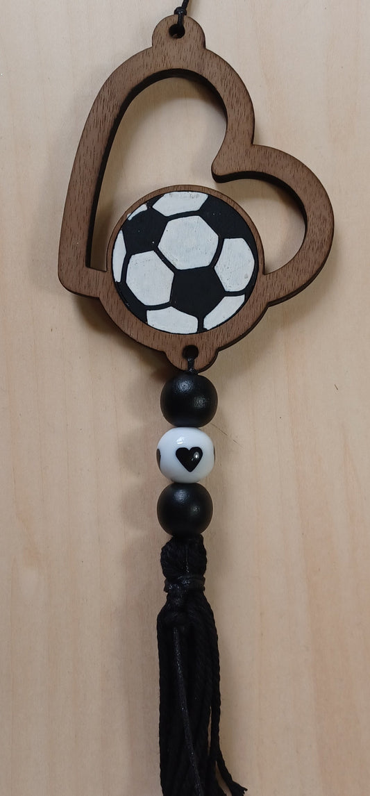 Soccer Car Charm